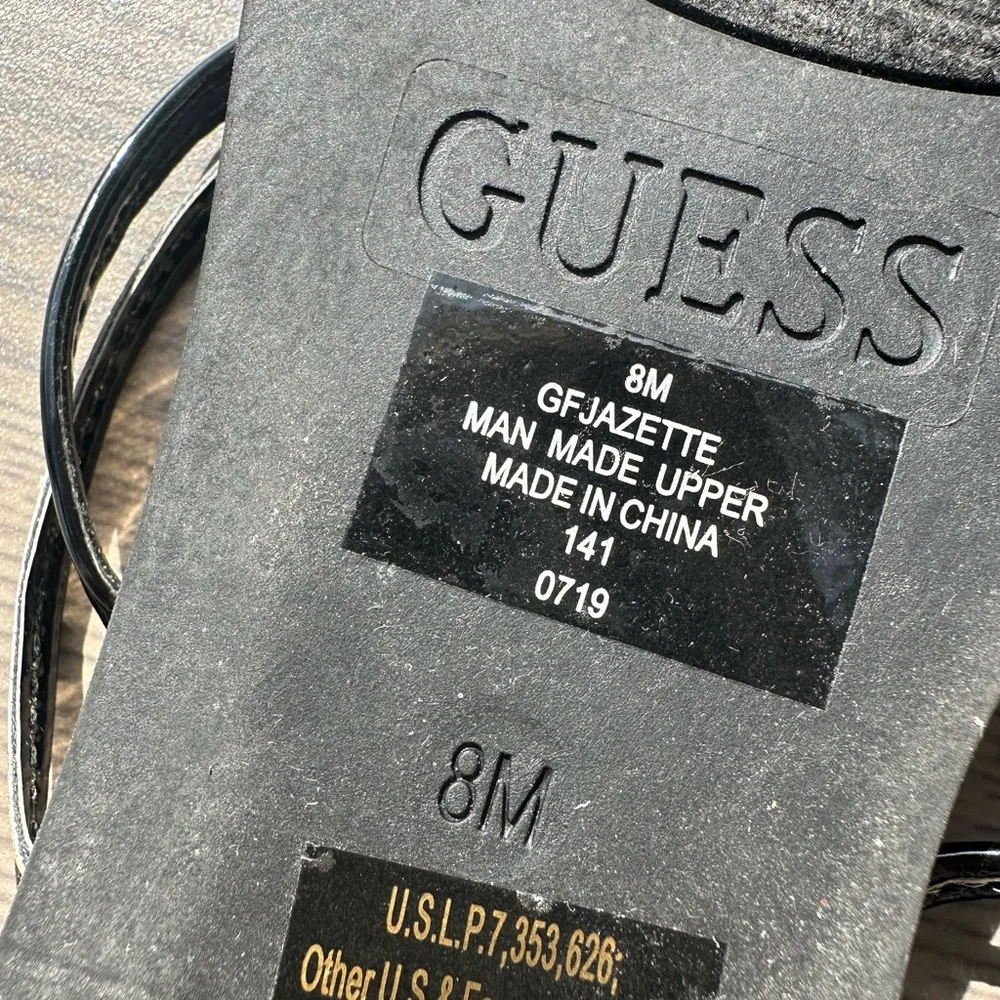 Worn once Guess Sandals Size 8 - Picture 6 of 8
